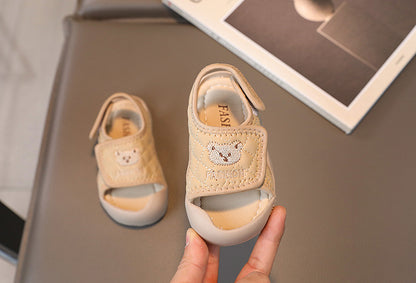 Baby teddy bear sandal