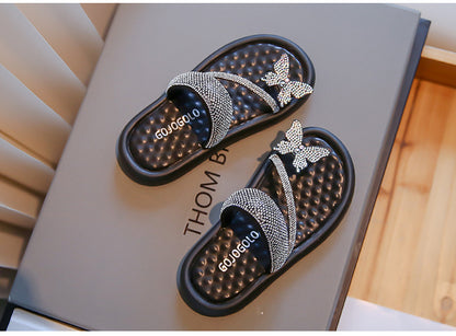 Butterfly Strass Children's Sandal