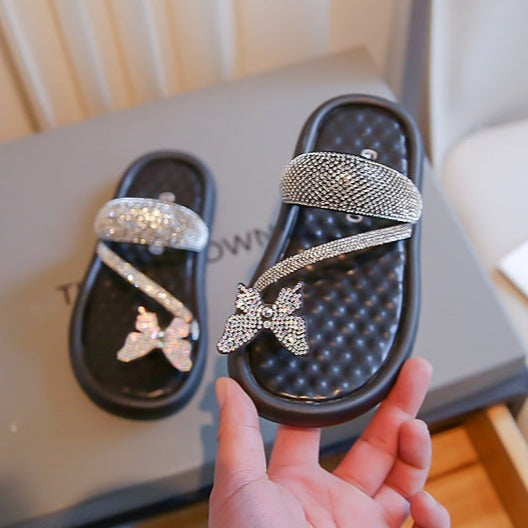 Butterfly Strass Children's Sandal