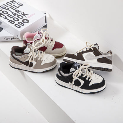 Stylish NK children's sneakers with laces