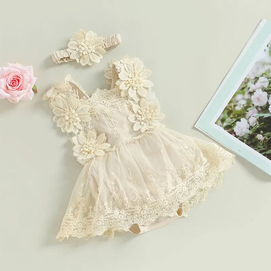 Women's Floral Lace Bodysuit + Bow