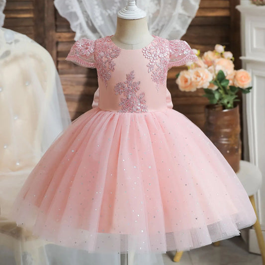 Glitter Children's Party Dress