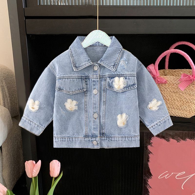 Children's Bow Jeans Jacket