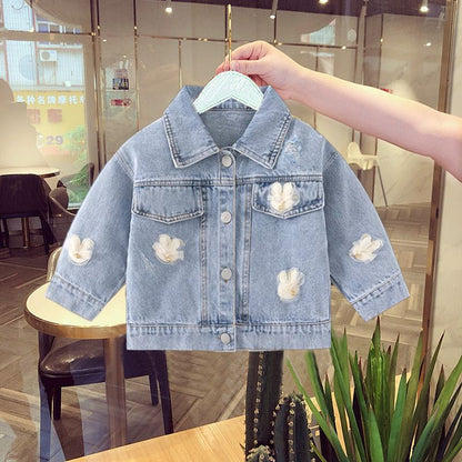 Children's Bow Jeans Jacket