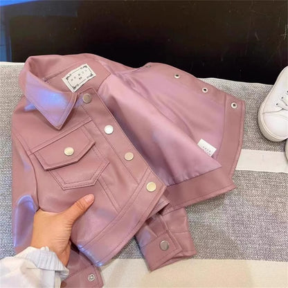 Pink Buttons Children's Jacket