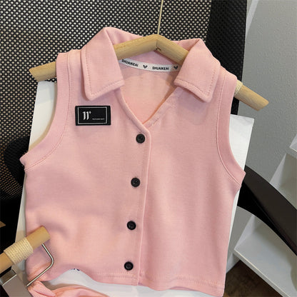 Collar Women's Children's Set