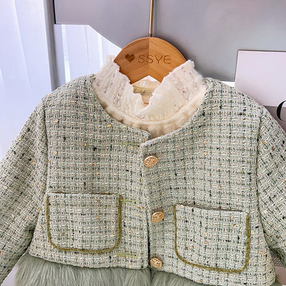 Fur Tweed Children's Set