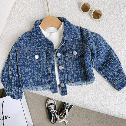 Children's Set Frayed Jeans