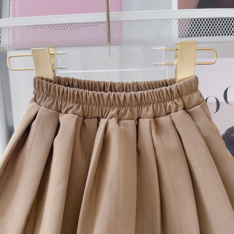 Children's Set Collar and Pleated Skirt