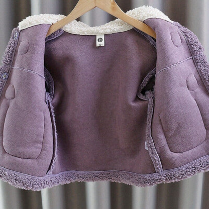 Children's Women's Princess Fur Coat