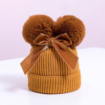 Women's Children's Bow Cap