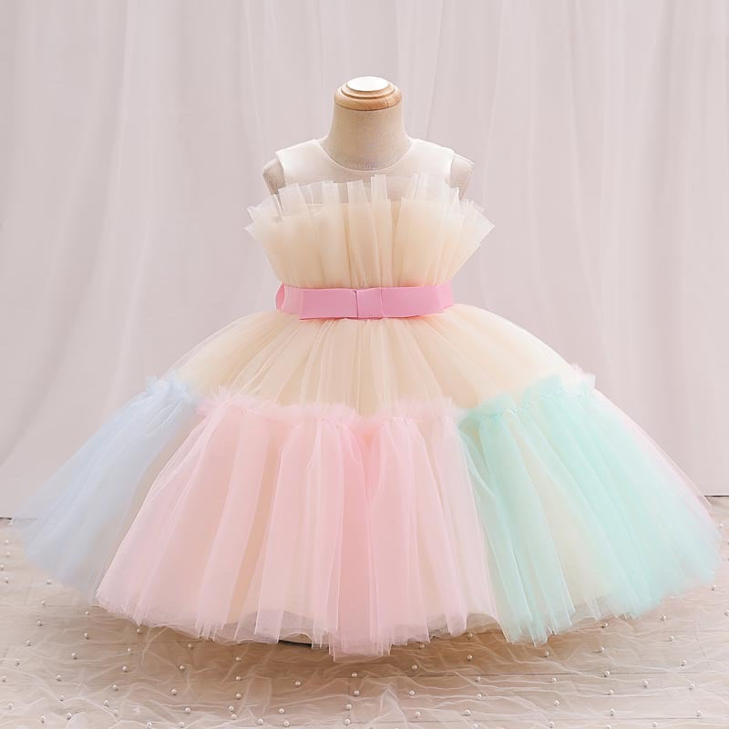 Tulle Color Dress