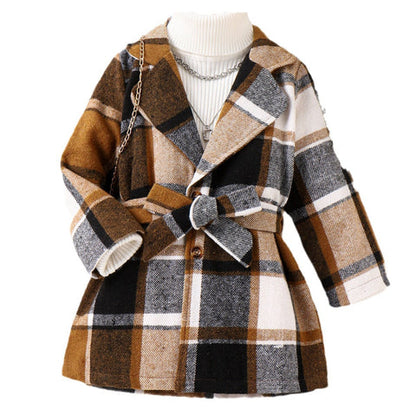 Women's Checkered Children's Jacket