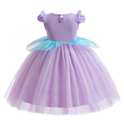 Princess Purple Tulle Party Dress