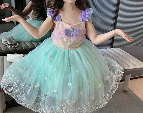 Mermaid Children's Party Dress