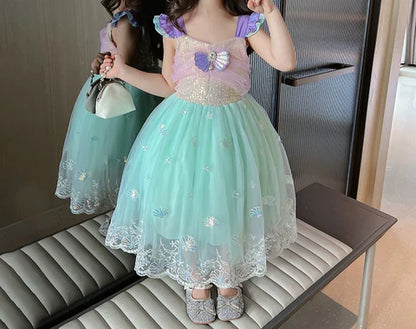 Mermaid Children's Party Dress