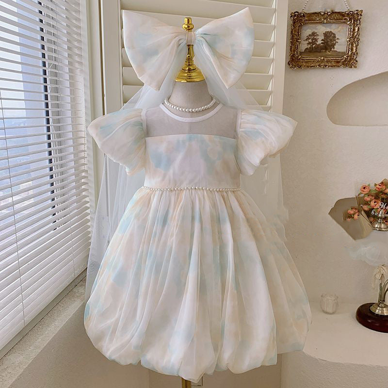 Lace and Pearls Children's Dress