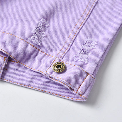 Children's Jacket Jeans Colors Buttons