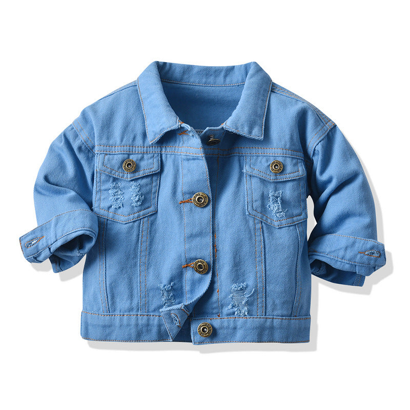 Children's Jacket Jeans Colors Buttons