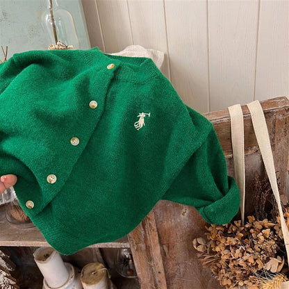 Children's Winter Buttons Coat