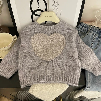 Children's Women's Winter Heart Set