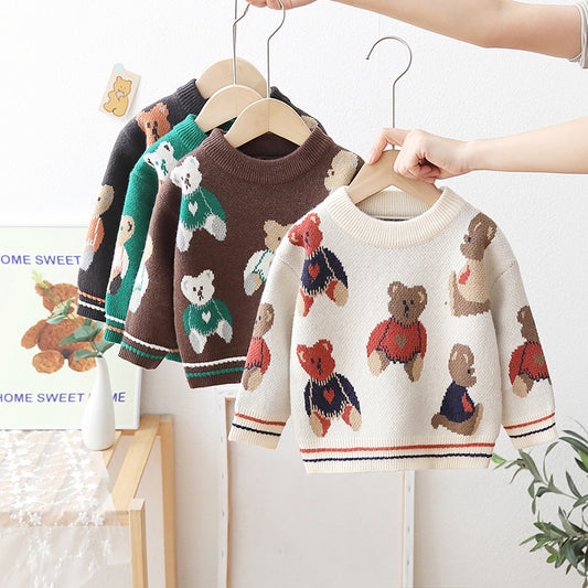 Children's Blouse Winter Teddy Bears