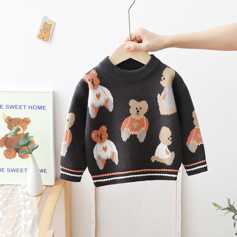 Children's Blouse Winter Teddy Bears