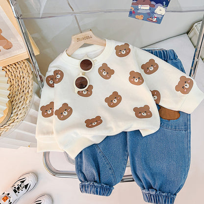 Children's Set Teddy Bears and Jeans