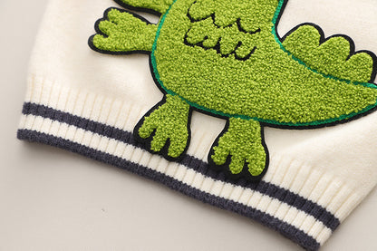 Men's Children's Set 3 Pieces Green Dino