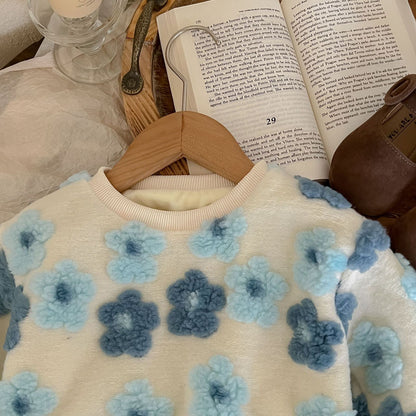 Women's Children's Blouse Lined with Florals