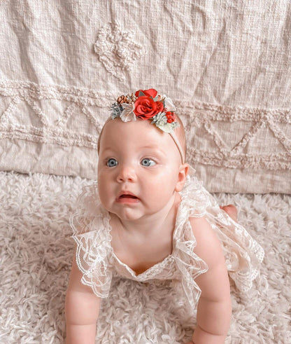 Beige Bodysuit with lace