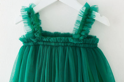 Green Tulle Children's Dress