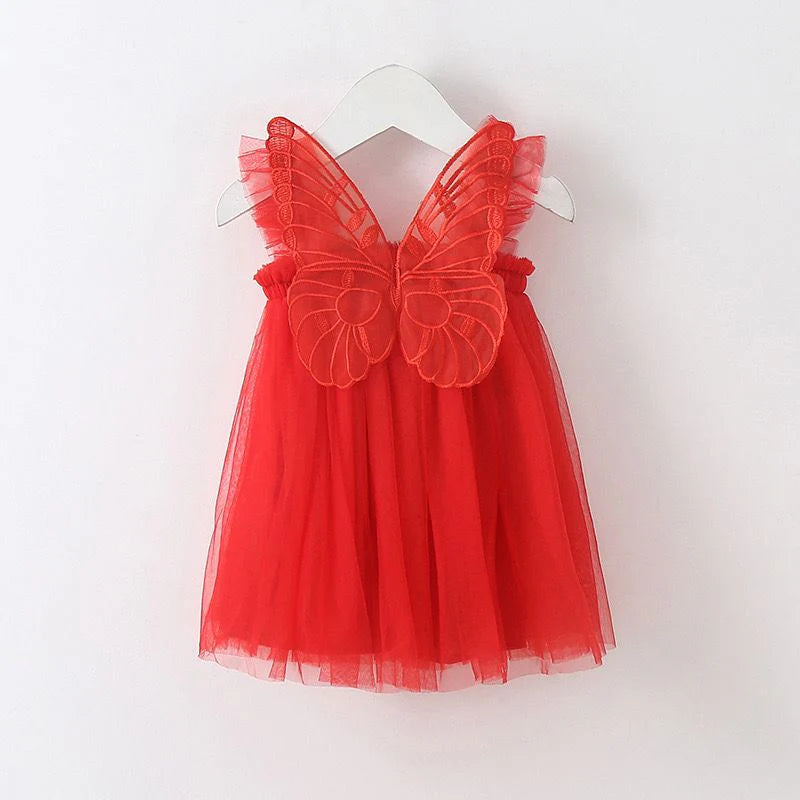 Children's Tulle Dress with Wings