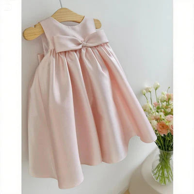 Children's Party Dress with Bow