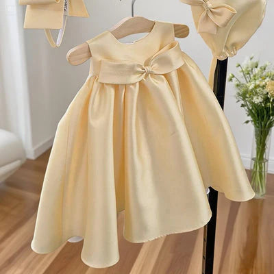 Children's Party Dress with Bow