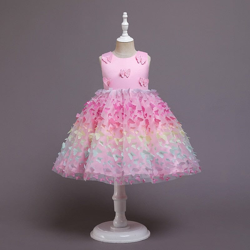 Butterfly Children's Party Dress