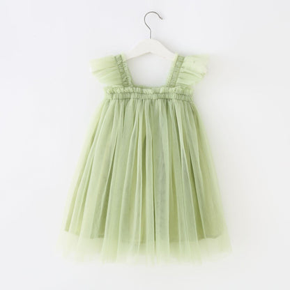 Simple Colorful Tulle Dresses