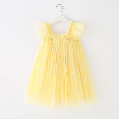 Simple Colorful Tulle Dresses