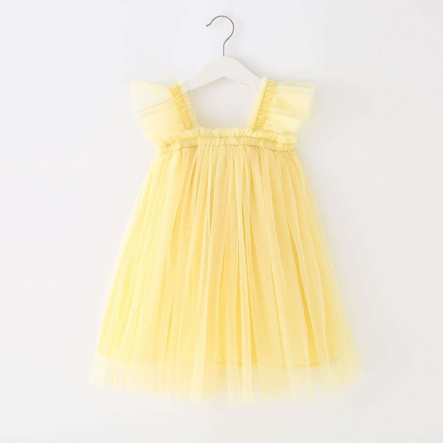 Simple Colorful Tulle Dresses