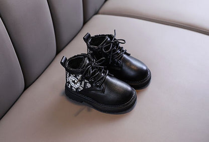 Autumn Winter Girls Boys Boot Shoes Kids Children Baby