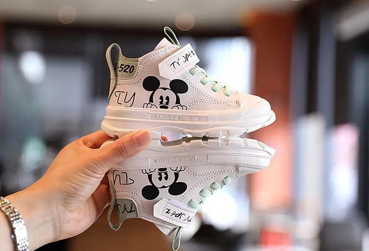 Autumn Winter Mickey mouse  sneakers  /Shoes For Girls for Boys/ Sports tennis Shoes