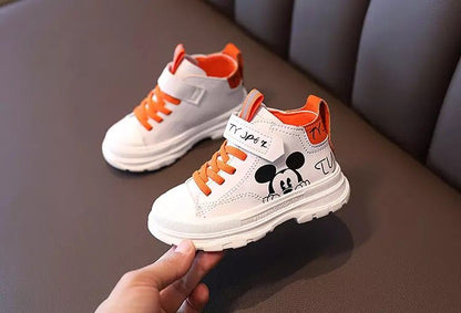 Autumn Winter Mickey mouse  sneakers  /Shoes For Girls for Boys/ Sports tennis Shoes