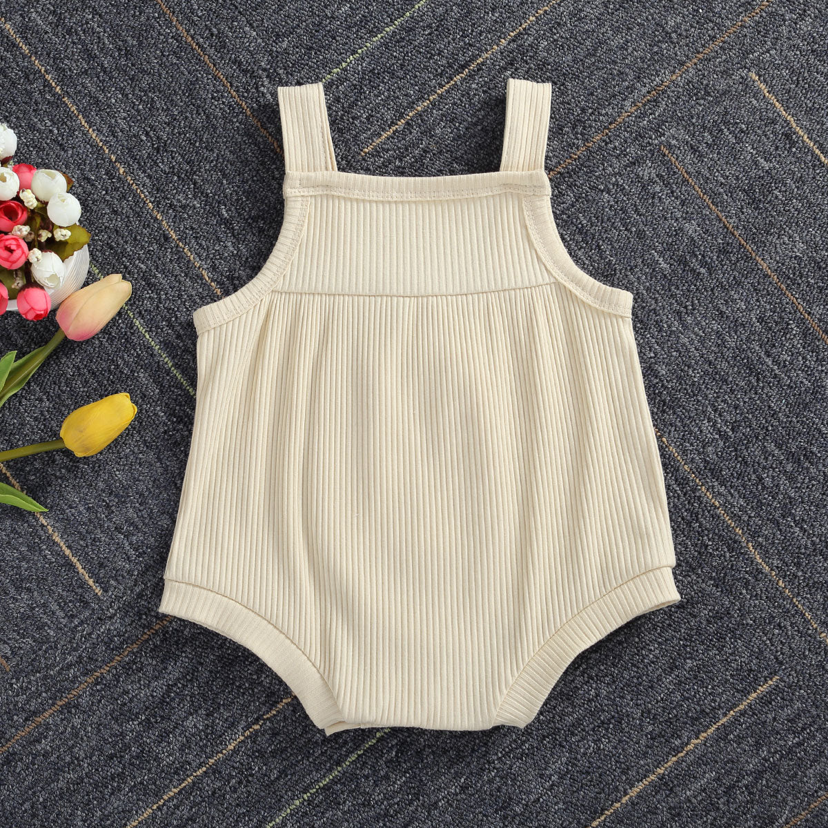 Bodysuit/Romper with Kangaroo Pocket