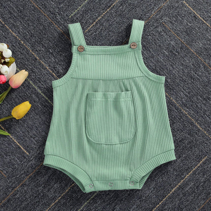 Bodysuit/Romper with Kangaroo Pocket