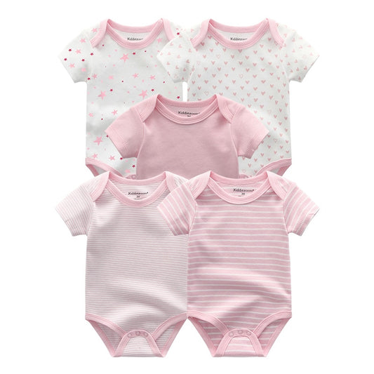 Kit 5 Body Prints Baby Girl