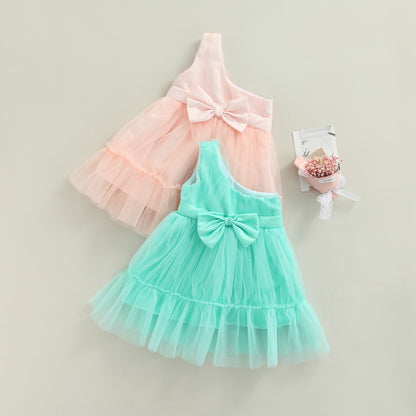 Bow Tulle Dress