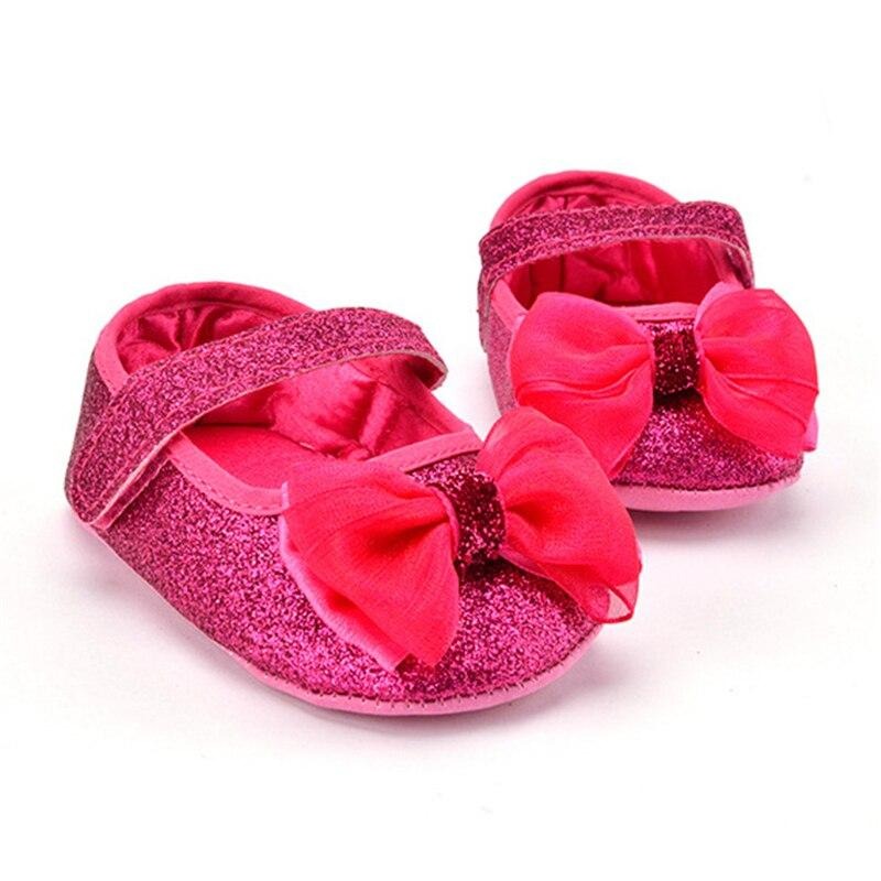 Bow Glitter Flats