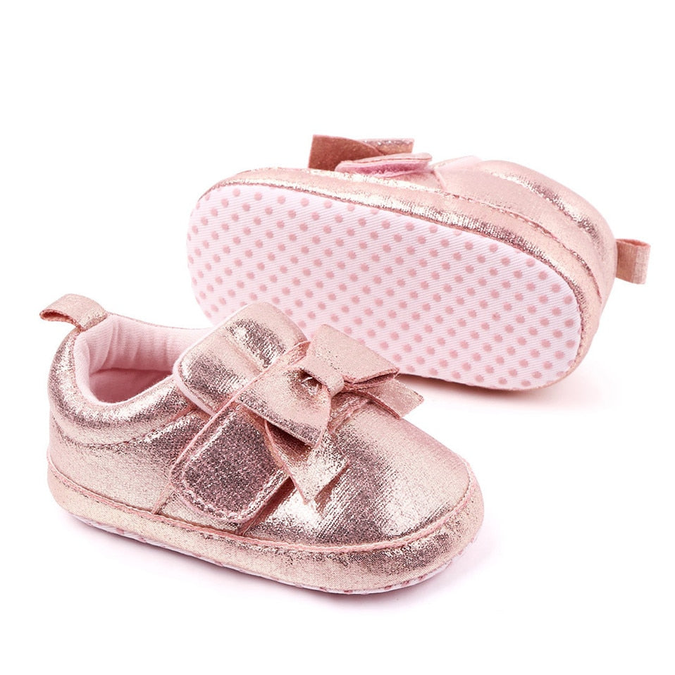 Metallic Baby Sneakers