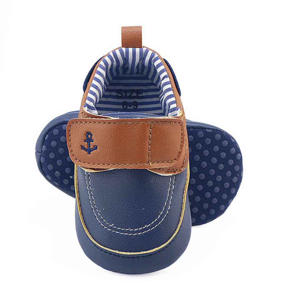 Navy Baby Boy Shoes