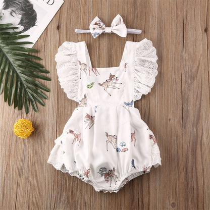 Bambi Romper + Hairband